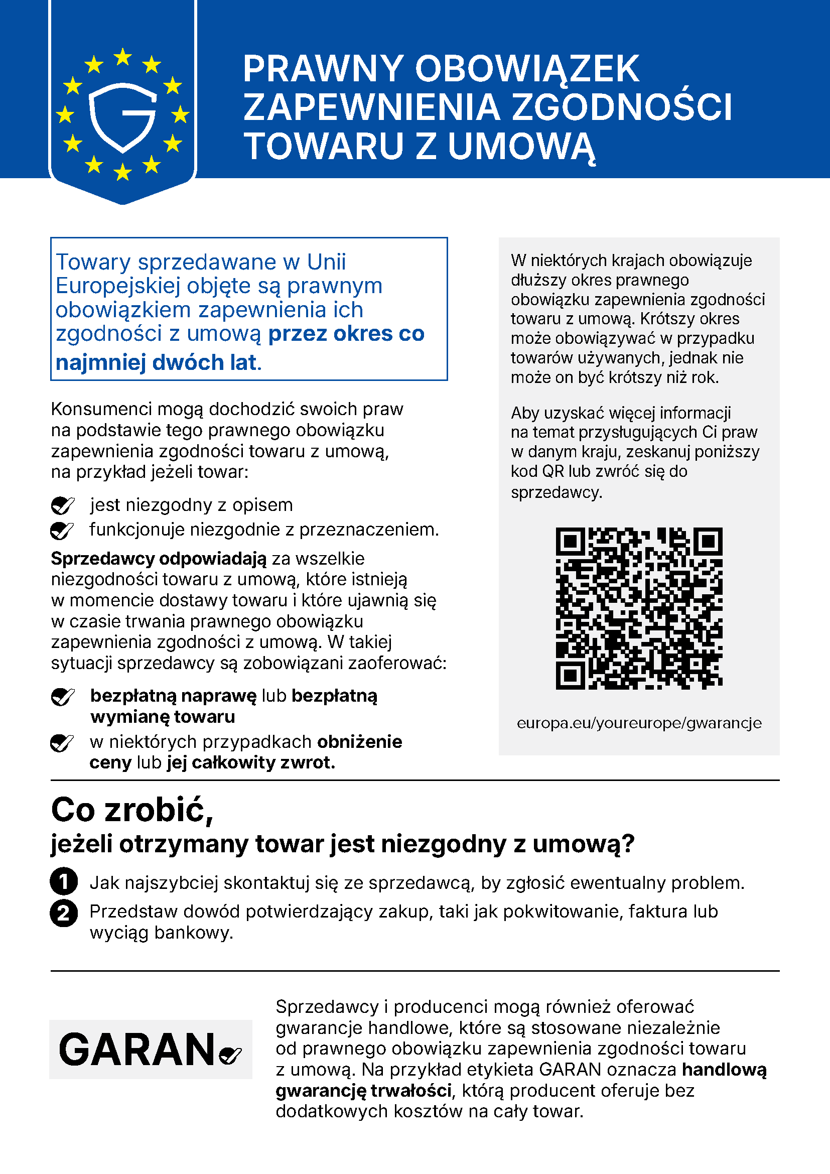 Twoja gwarancja